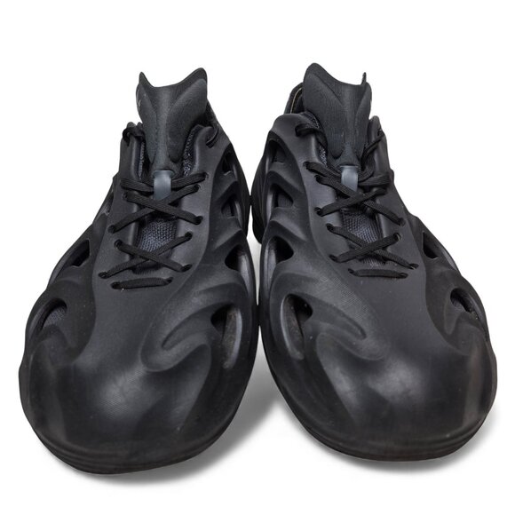 Adidas AdiFom Q Sneakers Men's Black Cager Cutout Futuristic Comfy Chunky 10.5 - Picture 2 of 12